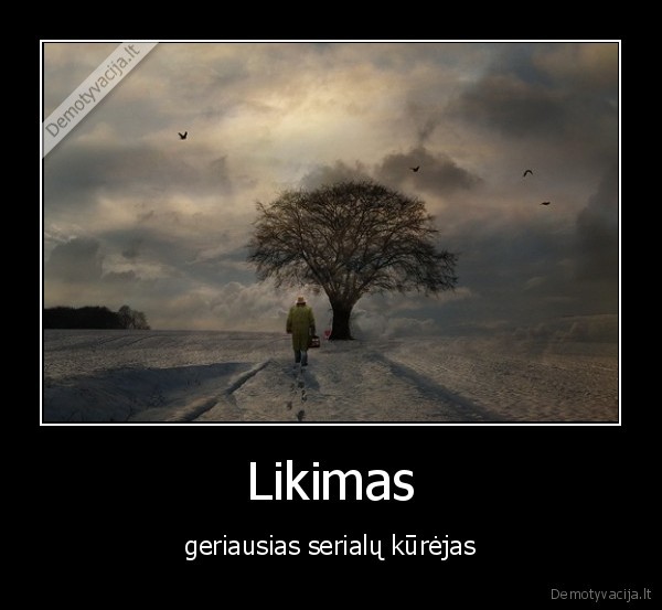 Likimas - geriausias serialų kūrėjas