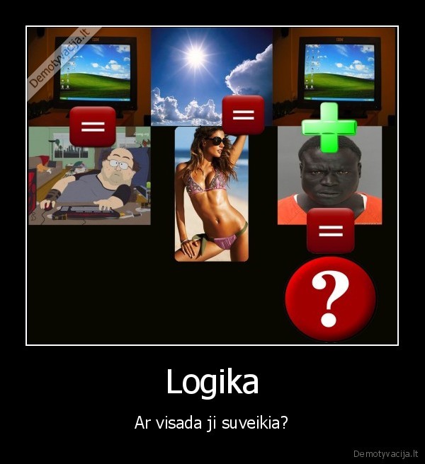 Logika - Ar visada ji suveikia?