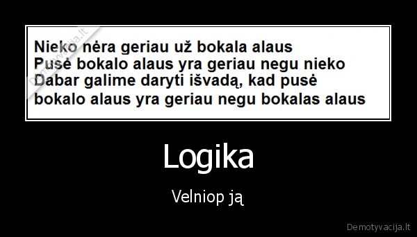 Logika - Velniop ją