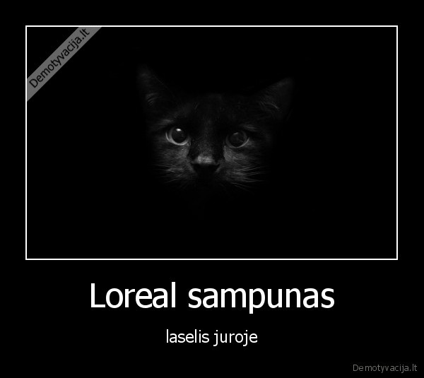 Loreal sampunas - laselis juroje