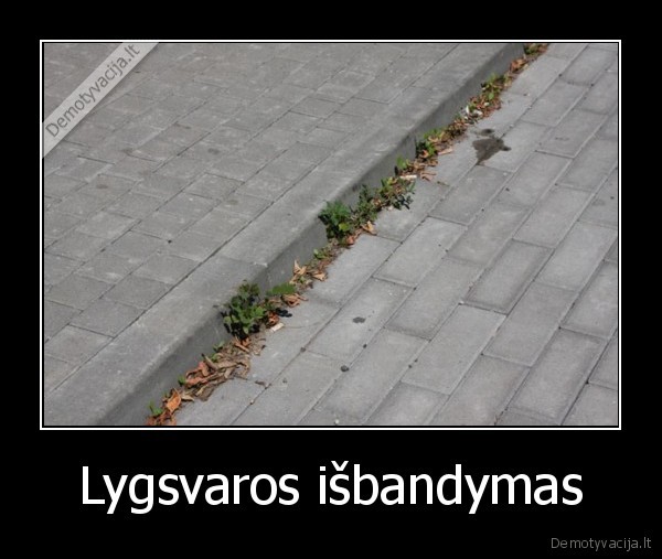 Lygsvaros išbandymas - 