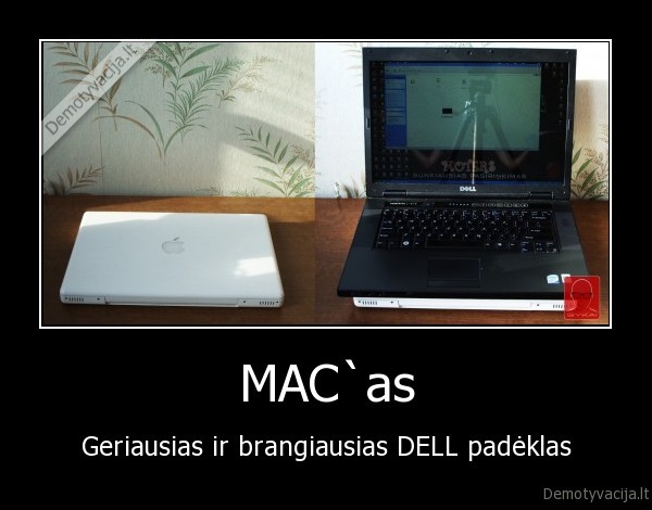 MAC`as - Geriausias ir brangiausias DELL padėklas