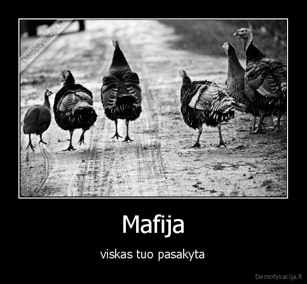 Mafija - viskas tuo pasakyta