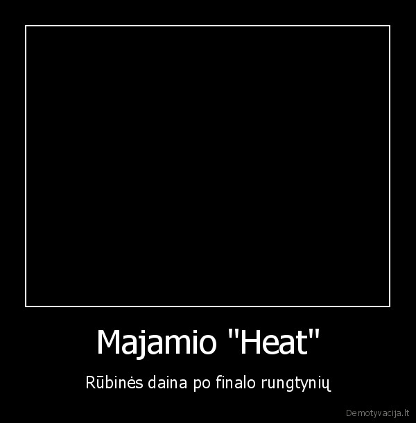 Majamio "Heat" - Rūbinės daina po finalo rungtynių