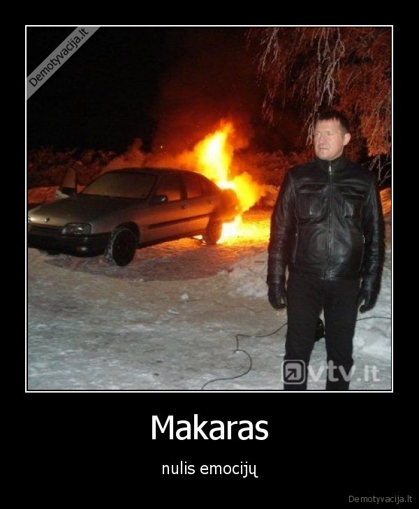 Makaras - nulis emocijų