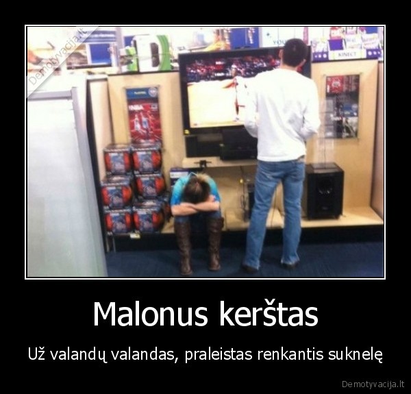 Malonus kerštas - Už valandų valandas, praleistas renkantis suknelę