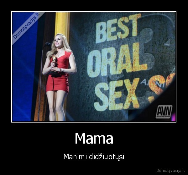 Mama - Manimi didžiuotųsi