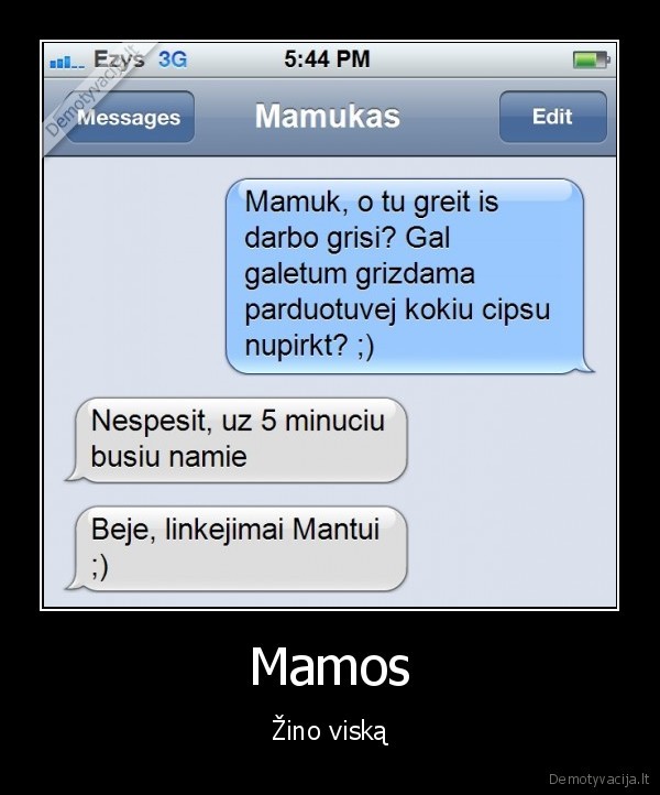 Mamos - Žino viską