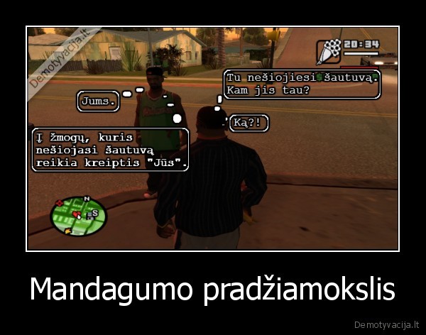 Mandagumo pradžiamokslis - 