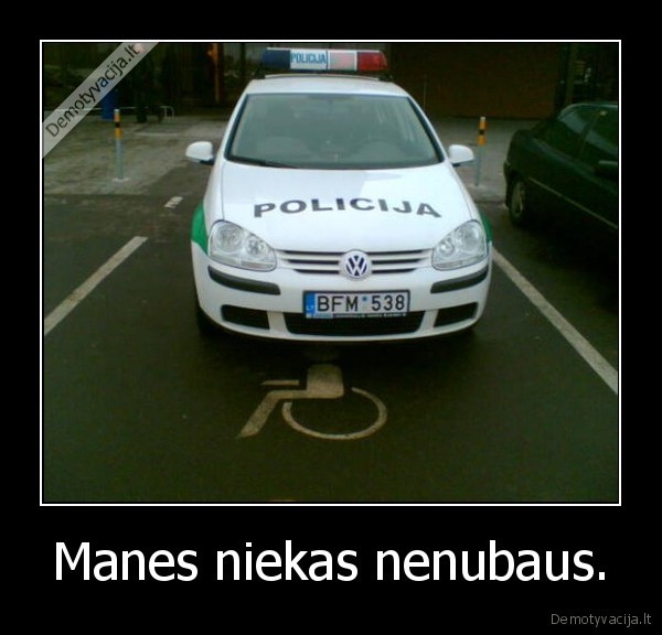Manes niekas nenubaus. - 