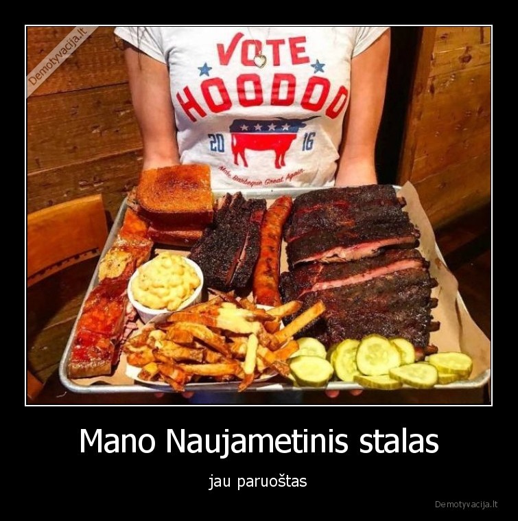 Mano Naujametinis stalas - jau paruoštas