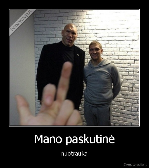 Mano paskutinė - nuotrauka