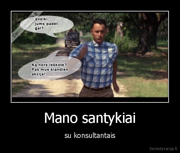 Mano santykiai - su konsultantais