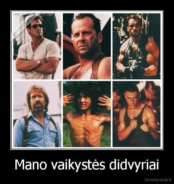 Mano vaikystės didvyriai - 