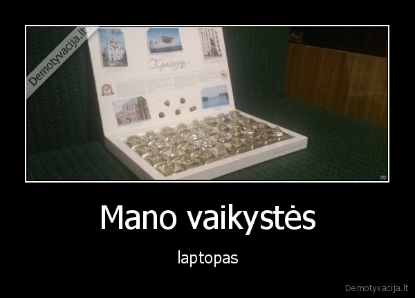 Mano vaikystės - laptopas