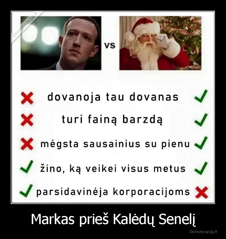 Markas prieš Kalėdų Senelį - 