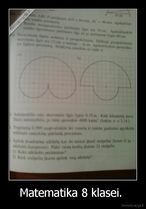 Matematika 8 klasei.  - 