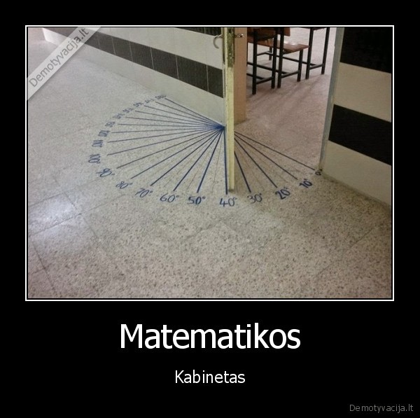 Matematikos - Kabinetas