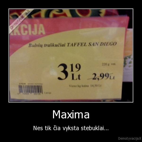 Maxima - Nes tik čia vyksta stebuklai...