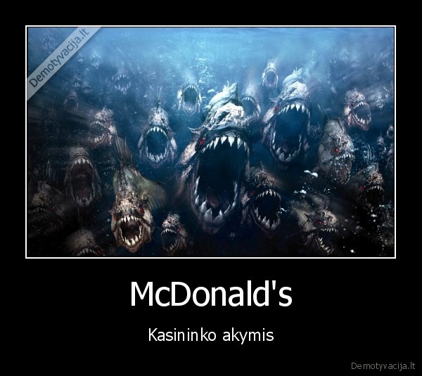 McDonald's - Kasininko akymis