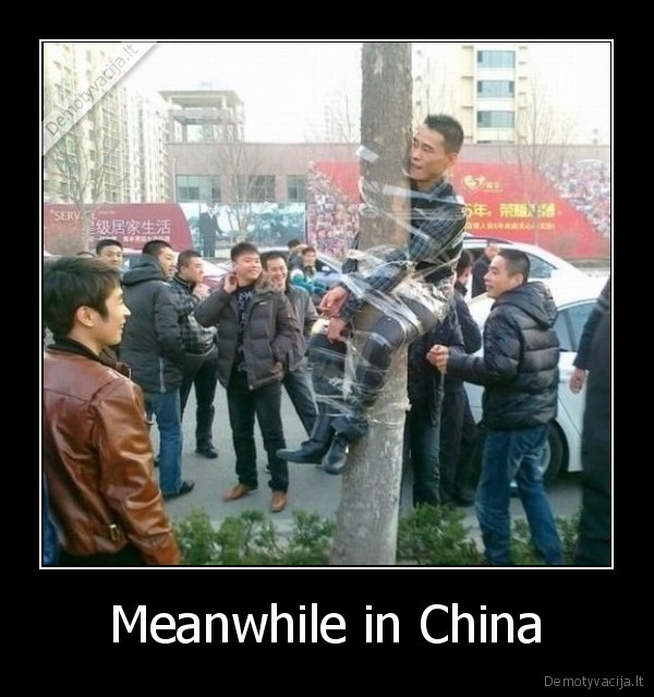 Meanwhile in China - 