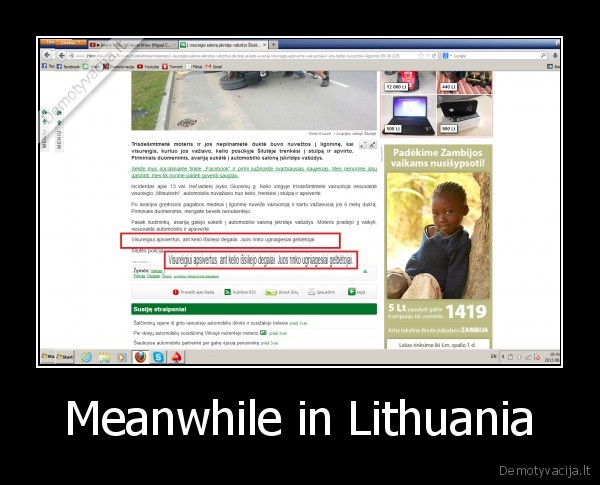 Meanwhile in Lithuania - 