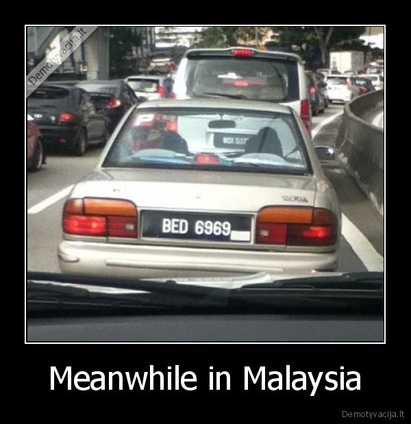 Meanwhile in Malaysia - 