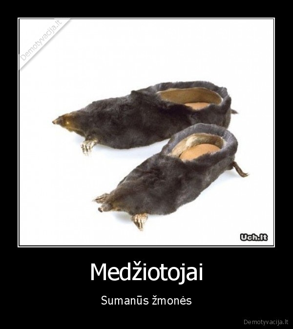 Medžiotojai - Sumanūs žmonės