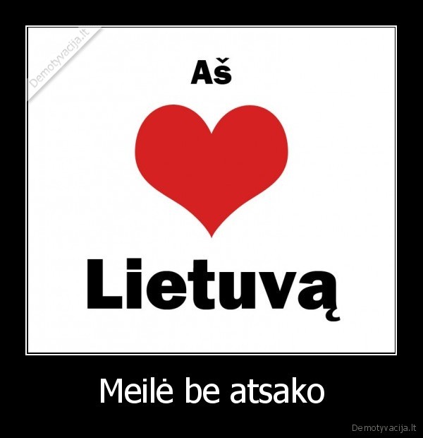 Meilė be atsako - 