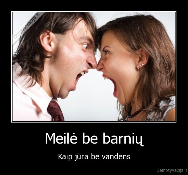 Meilė be barnių - Kaip jūra be vandens