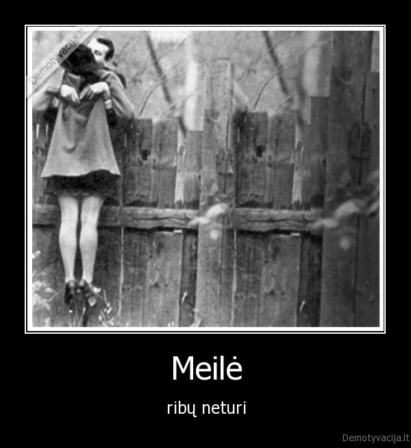 Meilė - ribų neturi