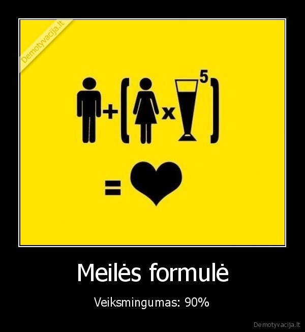 Meilės formulė - Veiksmingumas: 90%