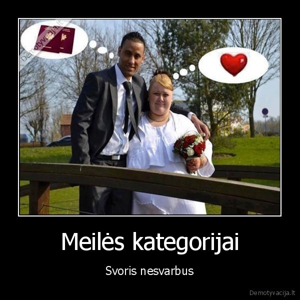 Meilės kategorijai - Svoris nesvarbus