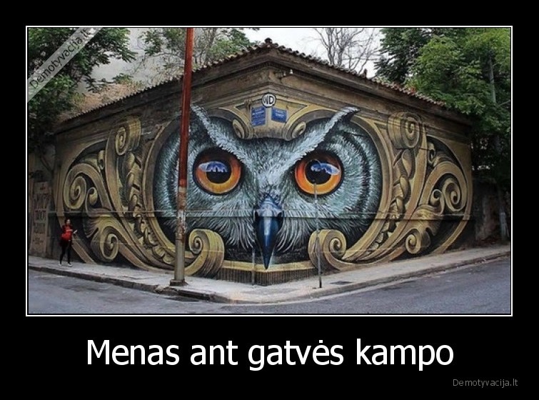 Menas ant gatvės kampo - 