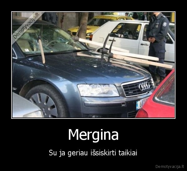 Mergina - Su ja geriau išsiskirti taikiai