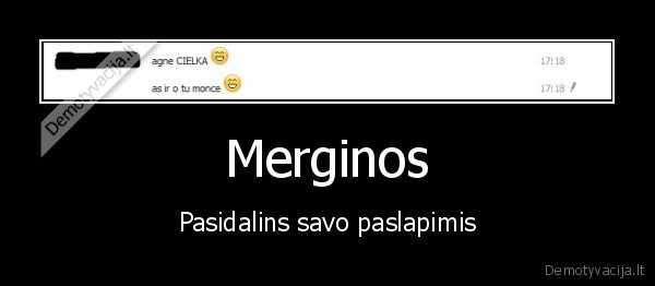 Merginos - Pasidalins savo paslapimis