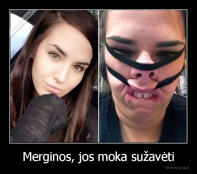 Merginos, jos moka sužavėti - 