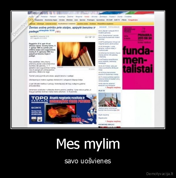 Mes mylim - savo uošvienes