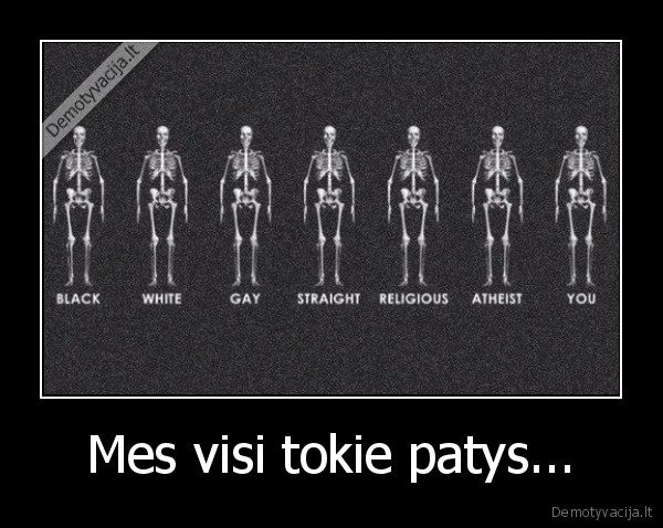 Mes visi tokie patys... - 