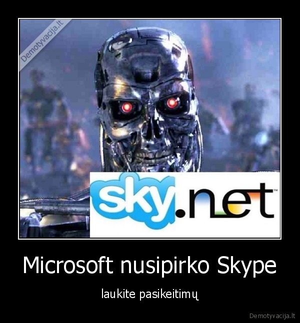 Microsoft nusipirko Skype - laukite pasikeitimų