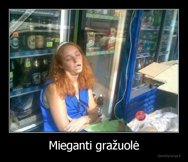 Mieganti gražuolė - 