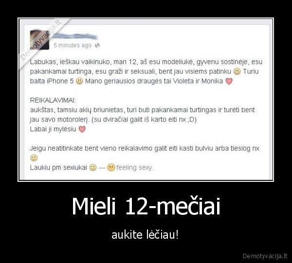 Mieli 12-mečiai - aukite lėčiau!