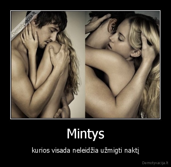 Mintys - kurios visada neleidžia užmigti naktį