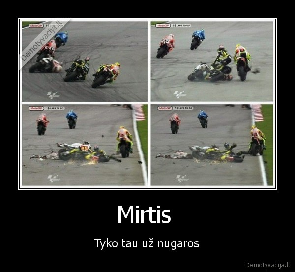 Mirtis  - Tyko tau už nugaros