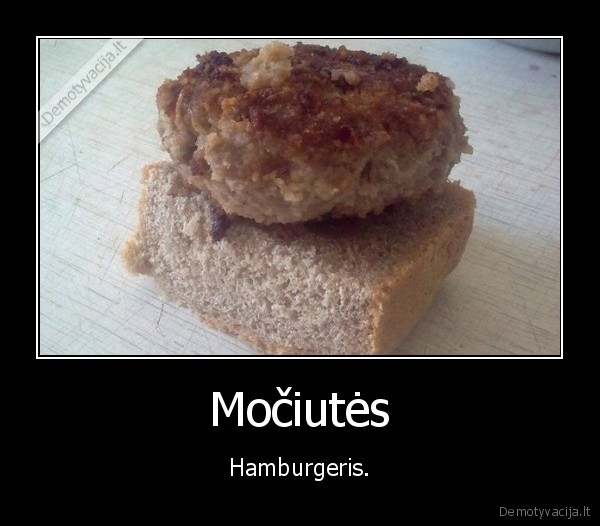 Močiutės - Hamburgeris.