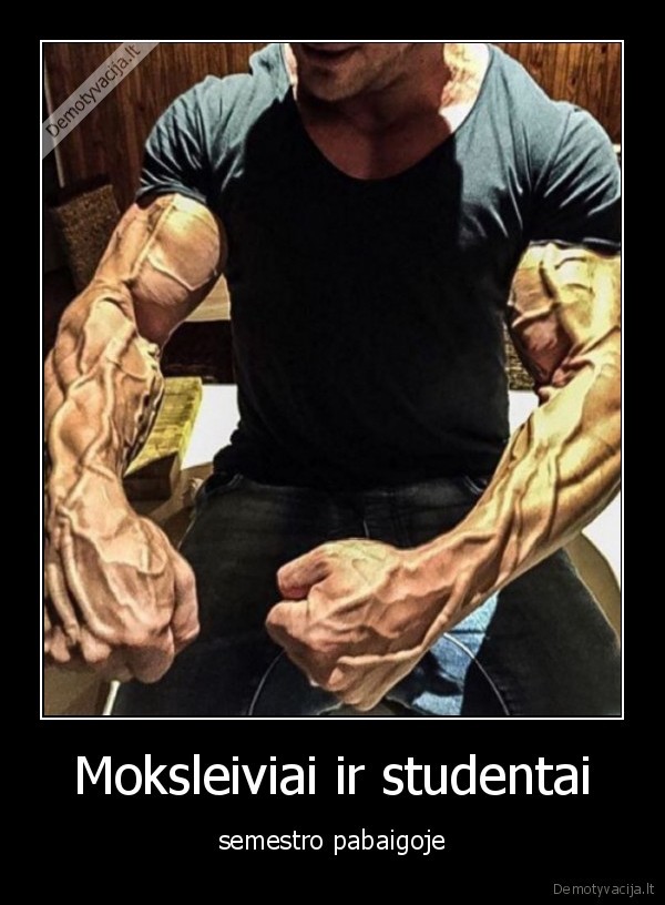 Moksleiviai ir studentai - semestro pabaigoje