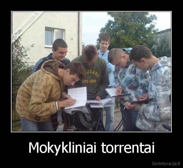 Mokykliniai torrentai - 