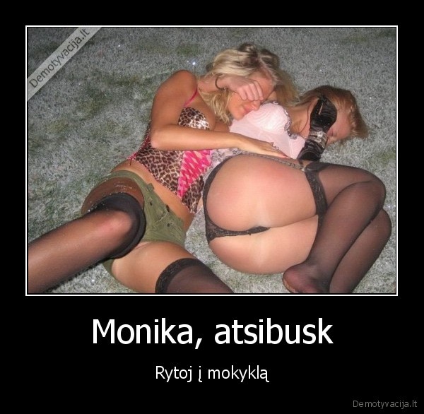 Monika, atsibusk - Rytoj į mokyklą