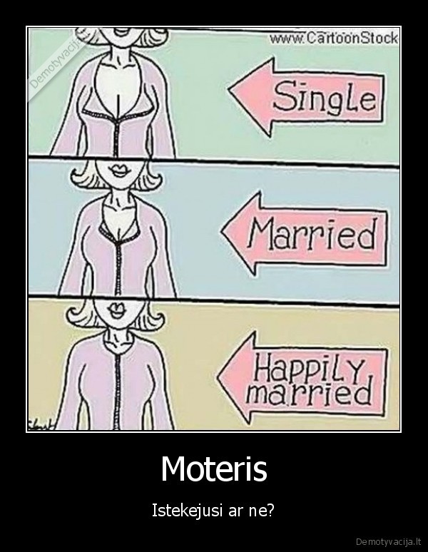Moteris - Istekejusi ar ne?