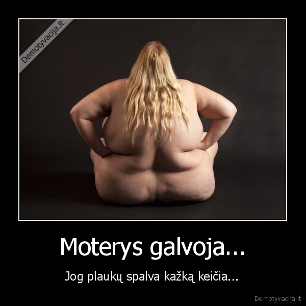 Moterys galvoja... - Jog plaukų spalva kažką keičia...